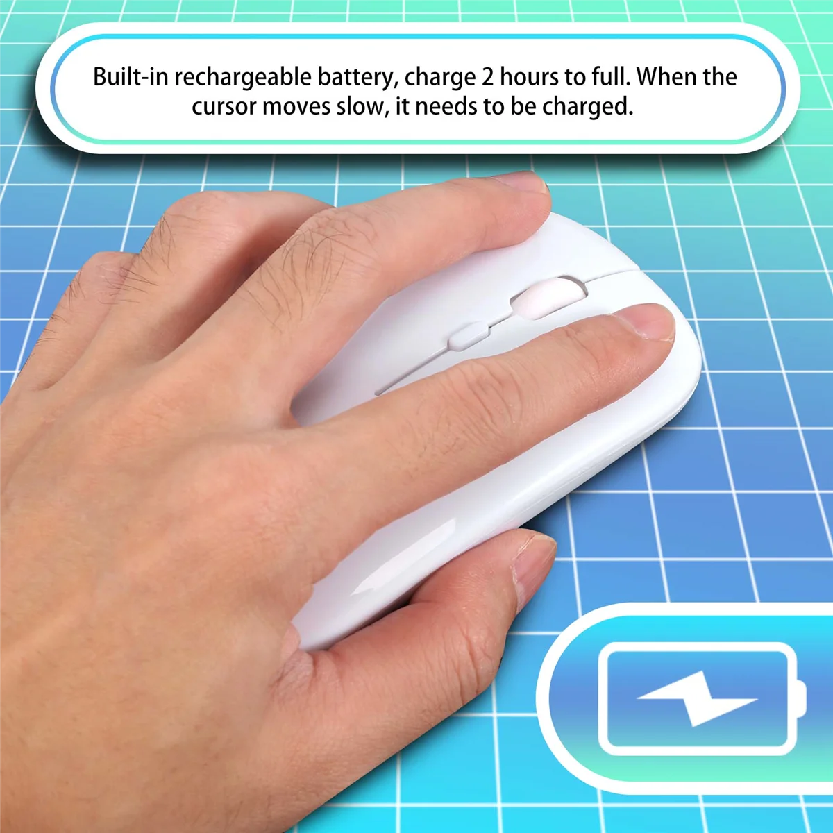 Перезаряжаемая Беспроводная Bluetooth-мышь для Apple MacBook Air Pro Retina 11 12 13 15 16 беспроводная