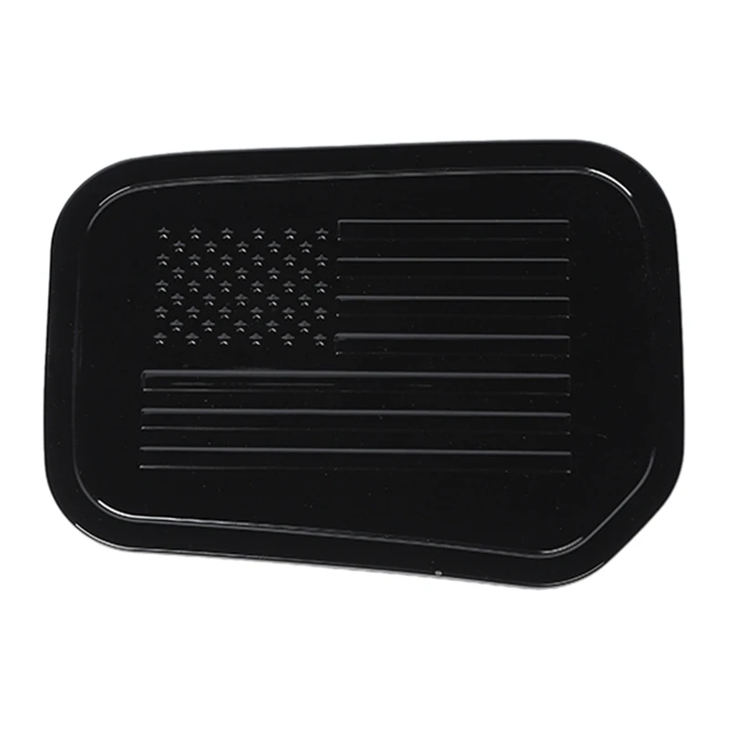 

For Ford Bronco Sport 2021-2022 ABS Filler Fuel Door Tank Gas Cap Cover Decorative Trim Exterior Car Accessories, Black