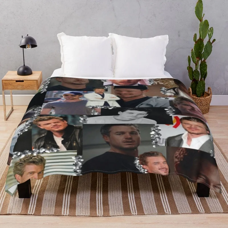 

Mark Sloan Collage Thick blankets Fce Summer Breathable Throw Blanket for Bedding Home Cou Office