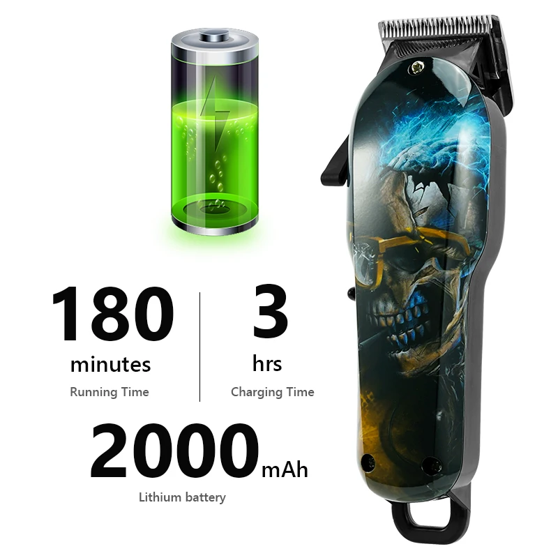 Беспроводной салонная машинка для стрижки волос профессиональный триммер