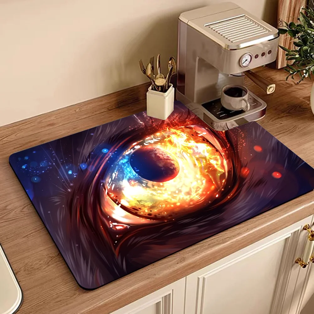 Коврик для кухонной посуды от сглаза впитывающие коврики обеденного стола