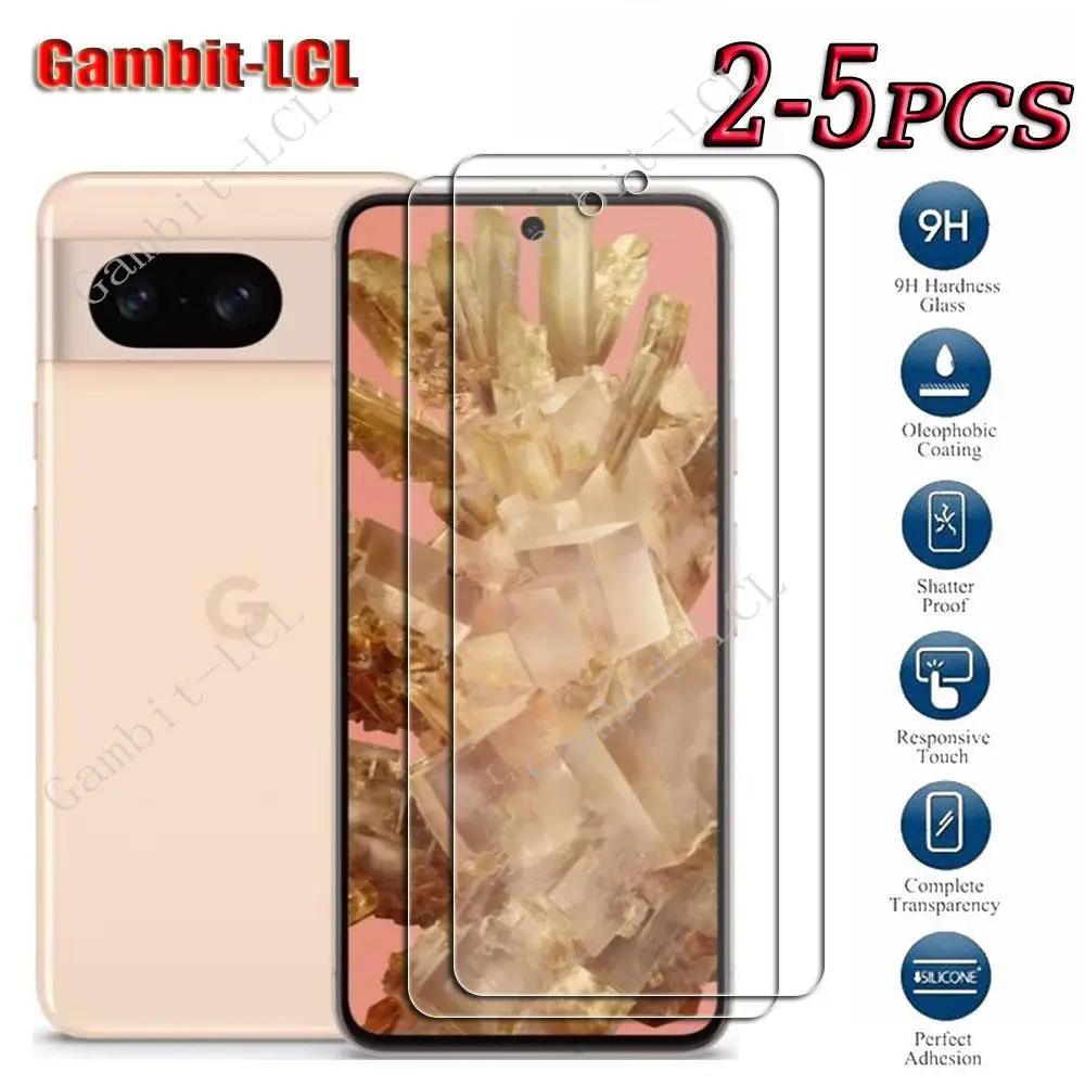 

9H Оригинальное закаленное стекло для Google Pixel 8 Pro Pixel8Pro Pixel8 8Pro GooglePixel8 защита экрана Защитная пленка