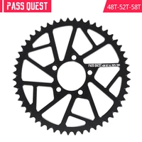 pass electric bike 48t52t58t motorcycle sprocket for sur ron light bee x s electric bike sprocket chainring bicycle gear set