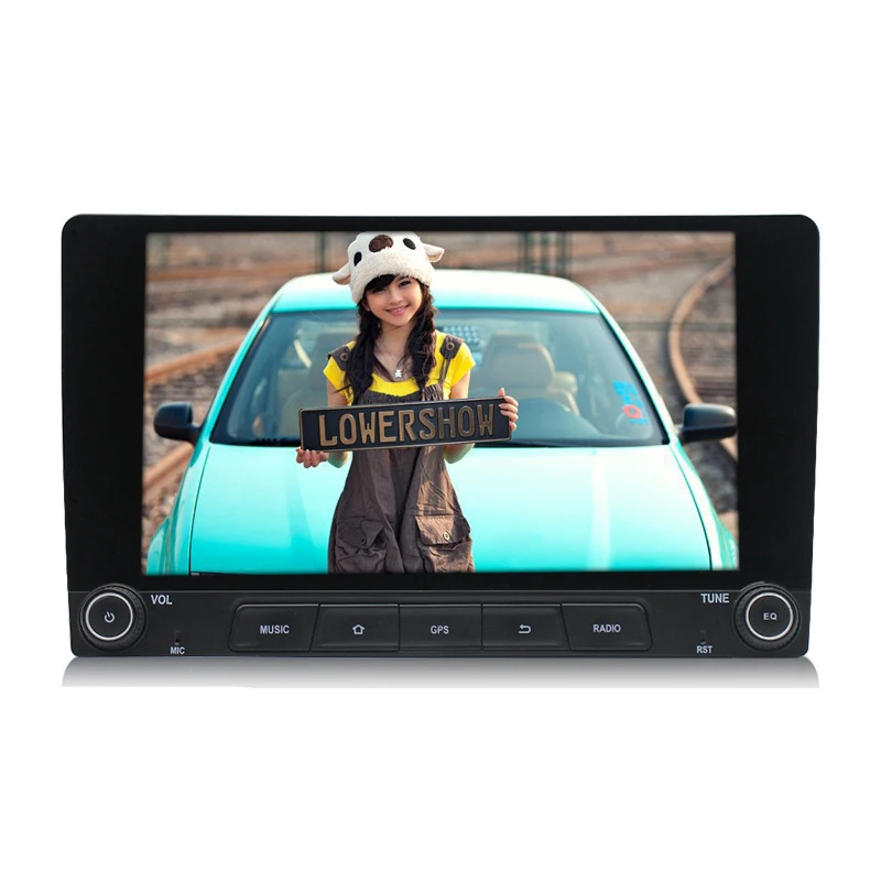 

9 inch Universal car multimedia 1+16G with buttons with navigation GPS music FM radio dashboard android car player car stereo