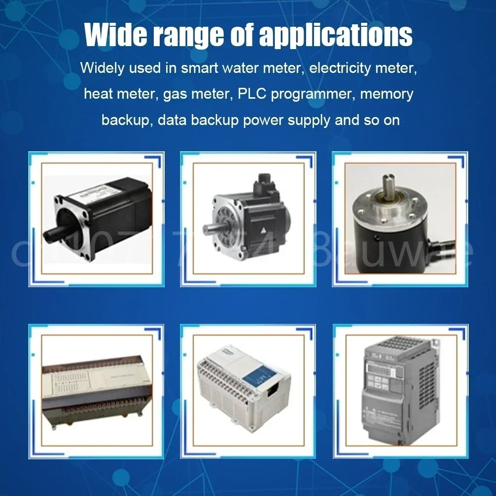 20 шт. 3 6 В 1600 мАч C500-BAT08 3G2A9-BAT08 ER17/33 для Omron CNC PLC серводвигателя аккумуляторы с вилкой