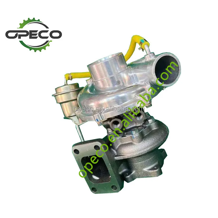 Фото Турбокомпрессор с водяным охлаждением для Hino W04CT RHC6 VA240093 VA240111 CXCO CXBK 241003470A 24100-3470A 24100-3470 VA850093 №1