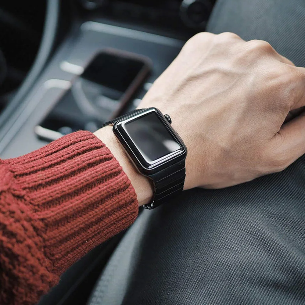 Metal Stainless Steel Strap for Apple Watch Ultra 49mm 876543SE Butterfly Buckle Bracelet for Iwatch 45mm 41mm 44mm 40mm 42 38mm