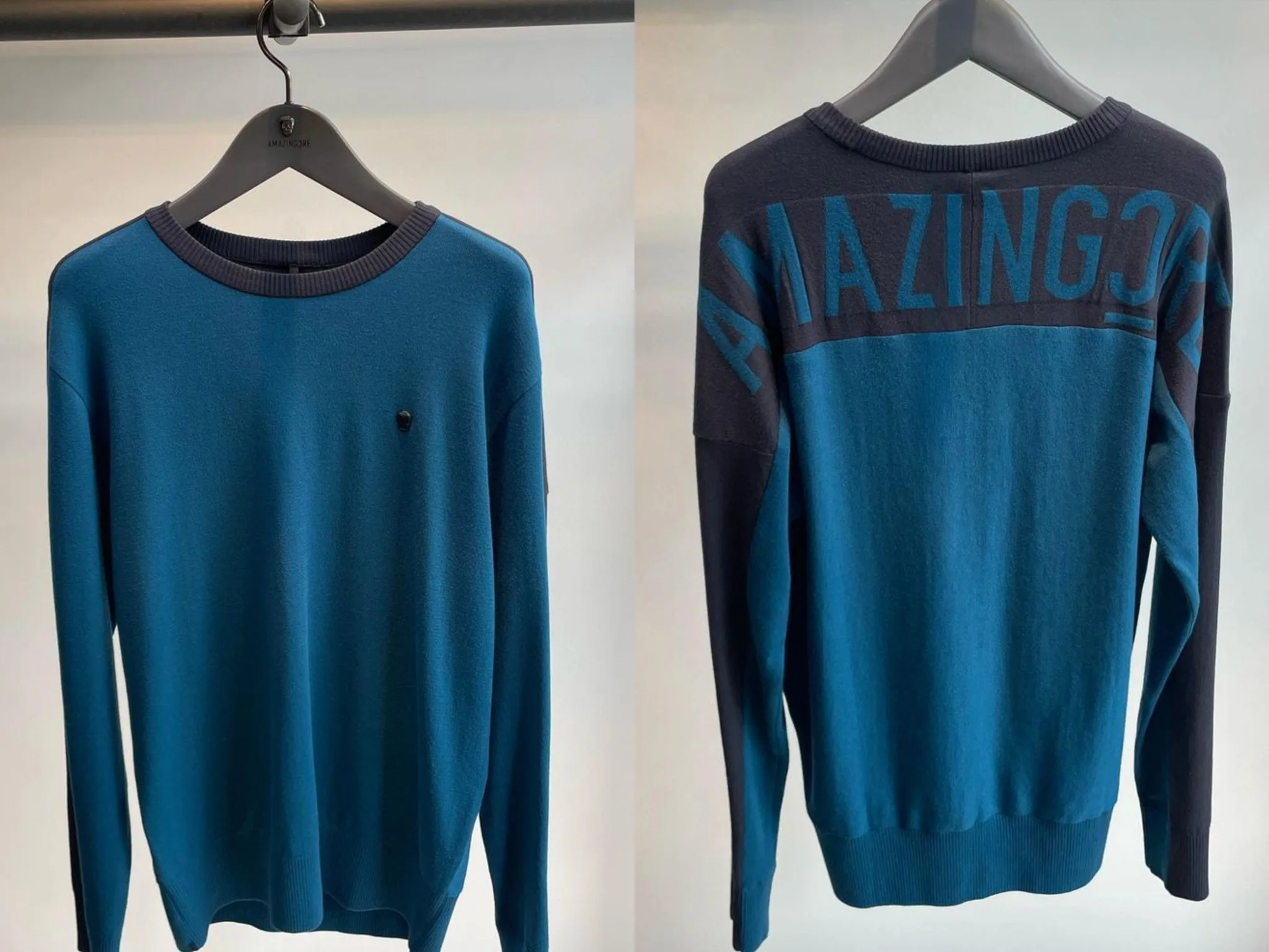 Crewneck Pullover Sweater Long Sleeve Sweaters for Men Regular-Fit ，Super Cool!