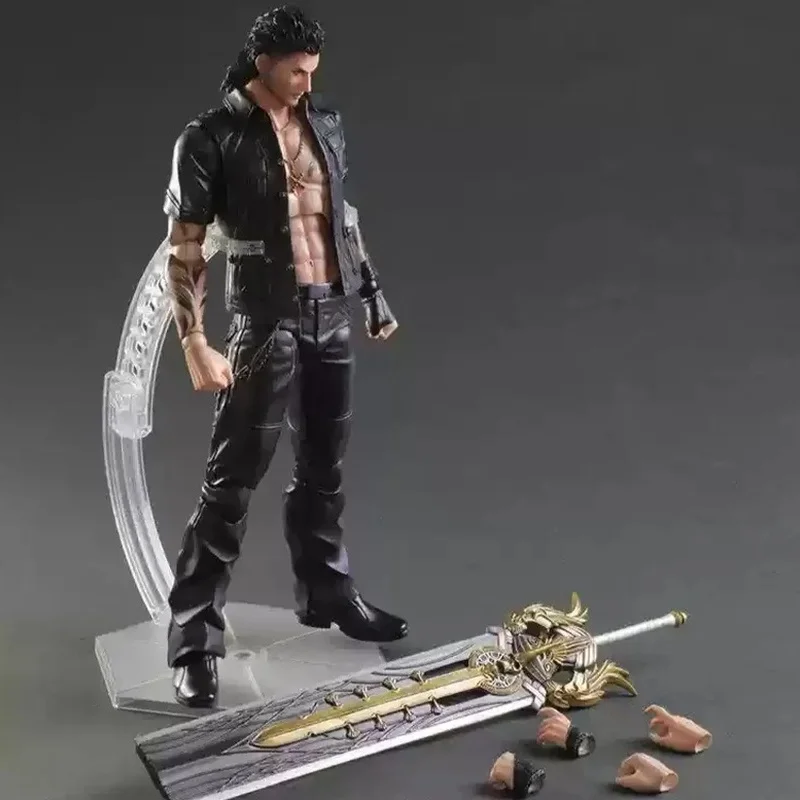 Play Arts 27 см Final Fantasy Xv Game Nyx Ulric Vincent ПВХ Фигурка Украшение рабочего стола