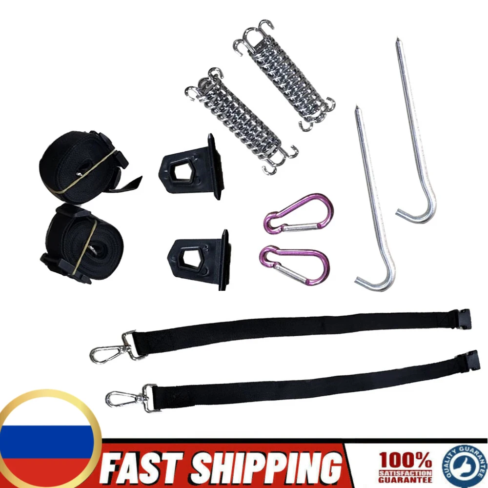 

For Fiamma Awning Tie Down Kit Type S Black For F35 F45 F65 Caravan Motorhome Outdoor Camping Tool