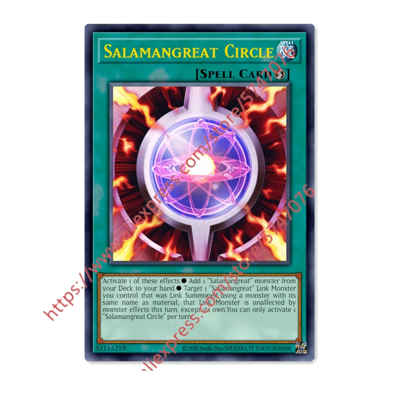 

Yu Gi Oh Salamangreat Circle SR Japanese English DIY Toys Hobbies Hobby Collectibles Game Collection Anime Cards