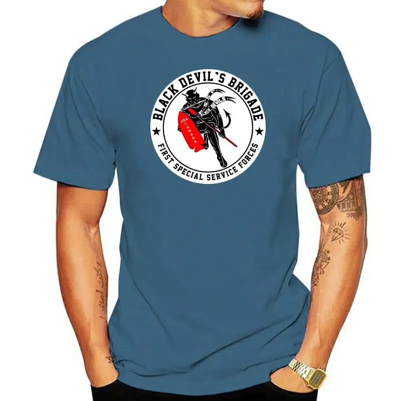 

2022 New Fashion Men Tee Shirt NEW BLACK DEVIL SPECIAL FORCE USA CANADA T SHIRT SIZE S-4XL