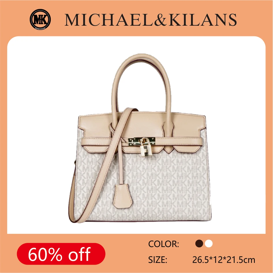 

MK Bag MICHAEL&KILANS Designer Lady Bags For Women Kors Luxury New Single Shoulder Bag Large Capacity Kelly Cross-body Bag