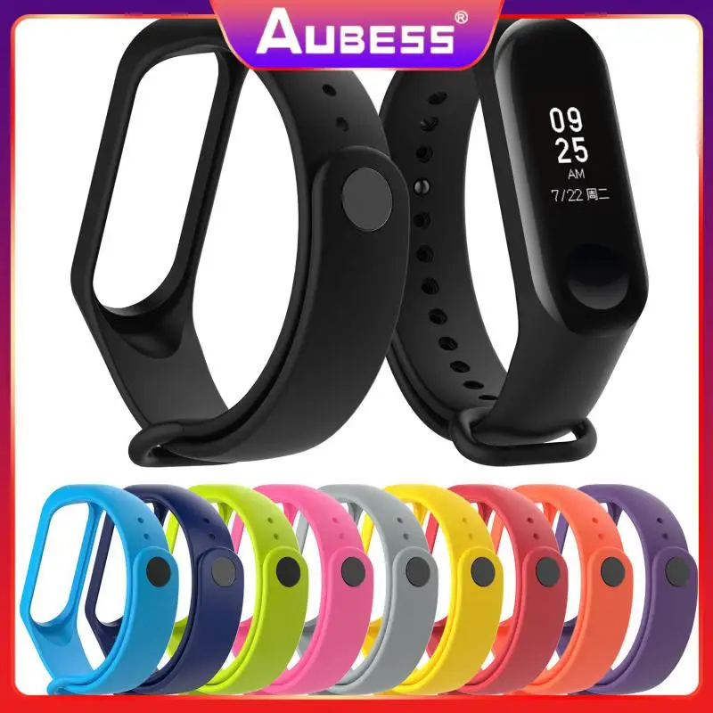 

Bracelet For Xiao Mi Bracelet 4 Wristband Fitness Watch Band Millet Silica Bracelet 4 Wristband Smart Sports Bracelet Accessory