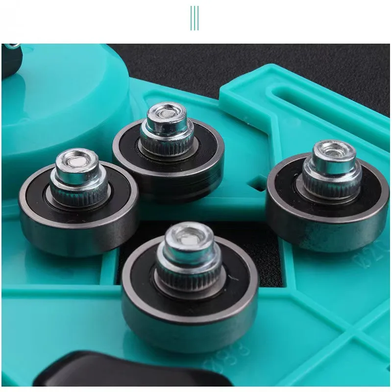 Marble Tile Hole Locator Saw 4-83MM Core Bit Guide Opening Adjustable Hole Saw Core Bit Guide With Vacuum Base Suction Plate images - 6