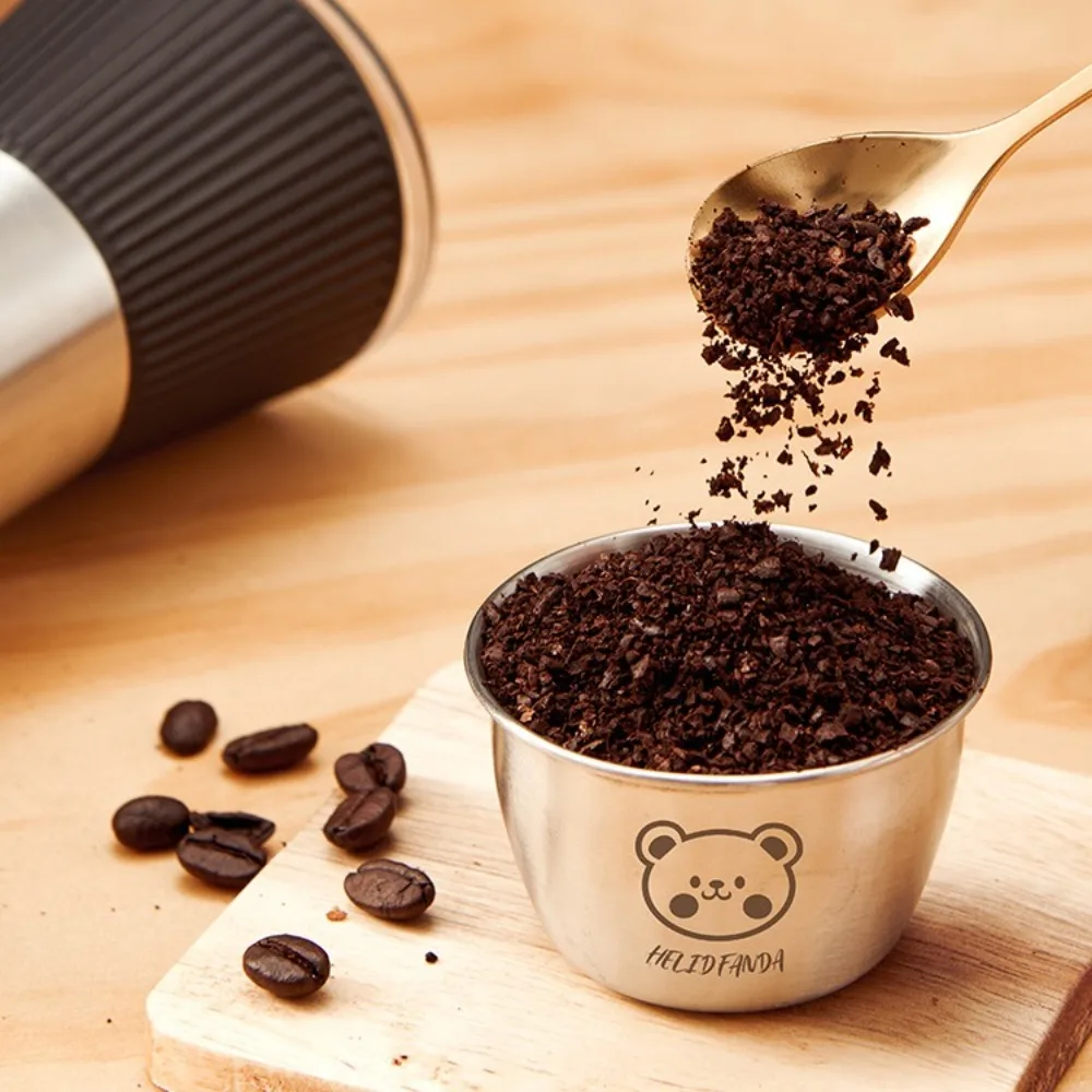 Мини-чашка для соуса с крышкой Герметичная кухонная утварь из нержавеющей стали