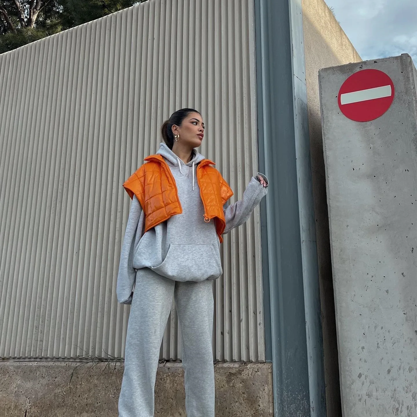Street Wind Zipper Loose Short Cotton Clothes Autumn and Winter New Fashion and Casual Lapel Vest Short Section Female