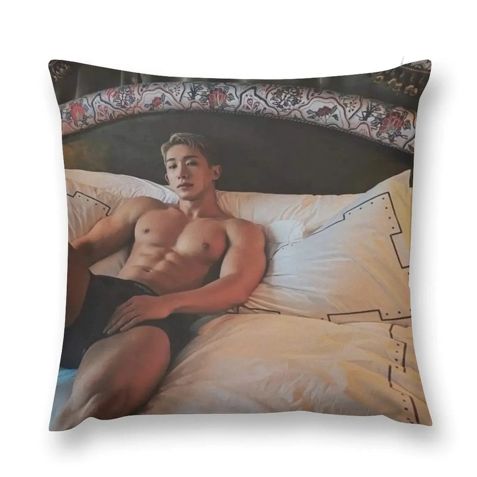 Сексуальная Wonho monsta x декоративная подушка рождественские наволочки диванные