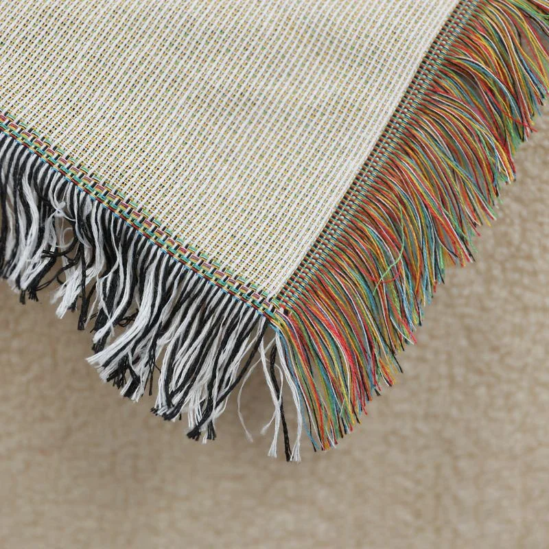 Одеяло для дивана из текстиля Ins толстый уличный коврик кемпинга с узором тигра