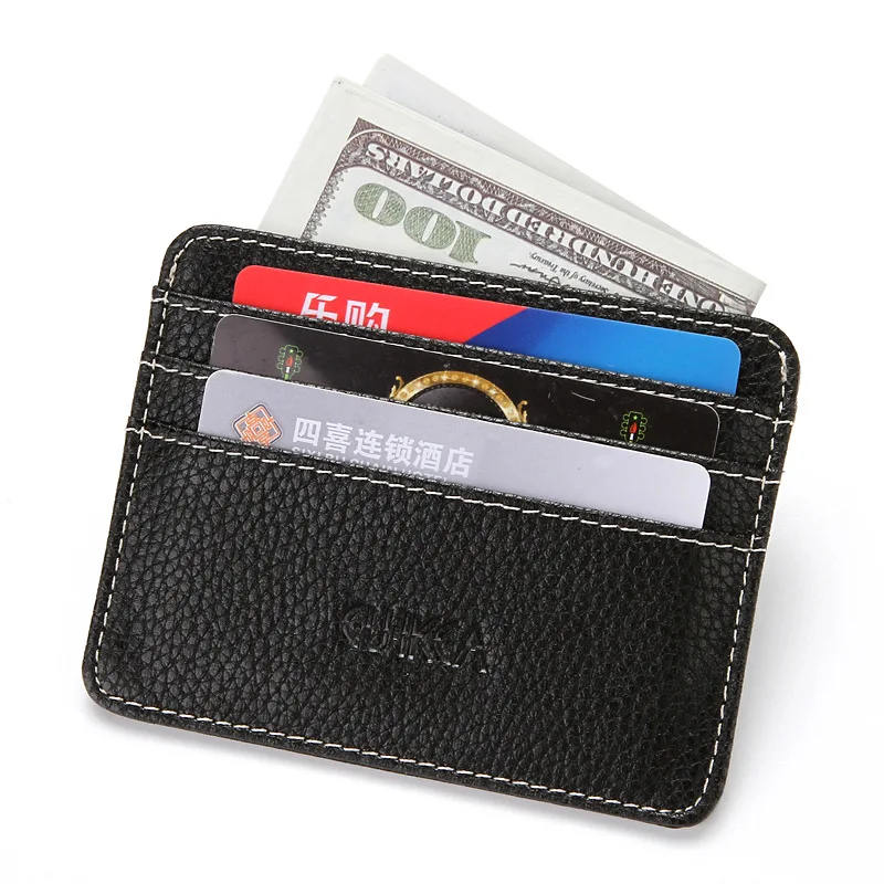 

Fashion Men PU Leather Credit Card&ID Card Holder Wallet Multifunction Bank Card Bag Case Coin Purse Unisex Short wallets