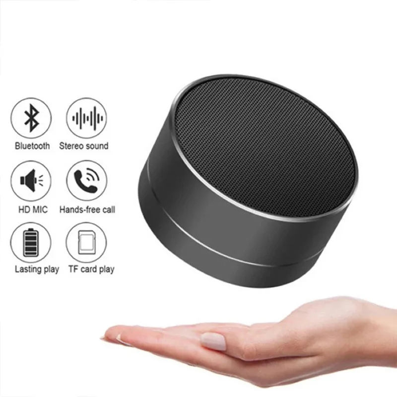 Беспроводной Bluetooth аудио Мобильный телефон сабвуфер Мини карта компьютер