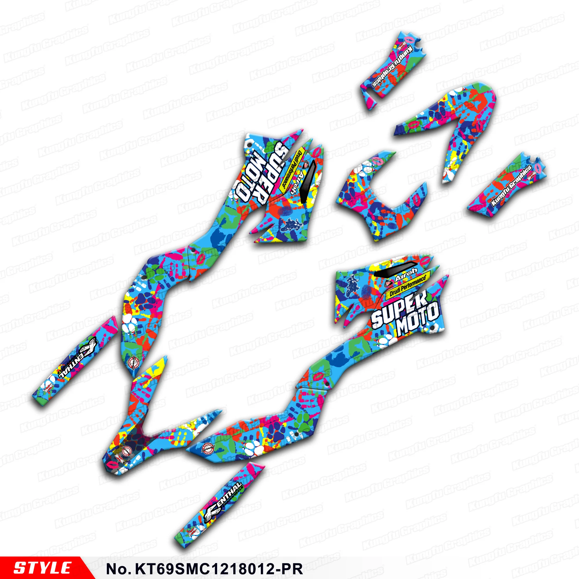 JY RACING Racing Graphics Wrap Design для KTM 690 SMC-R 690SMC R 2012 2013 2014 2015 2016 2017 2018 защитная пленка KT69SMC 1218012