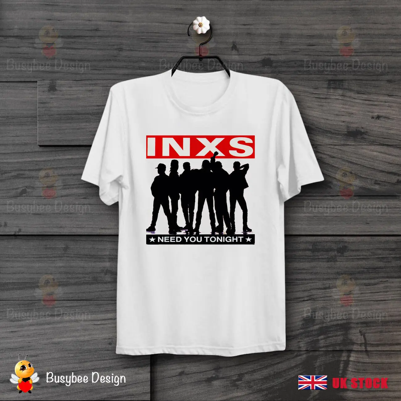 Футболка унисекс Need You Tonight Inxs Single Kick Michael Hutchense Rock B461