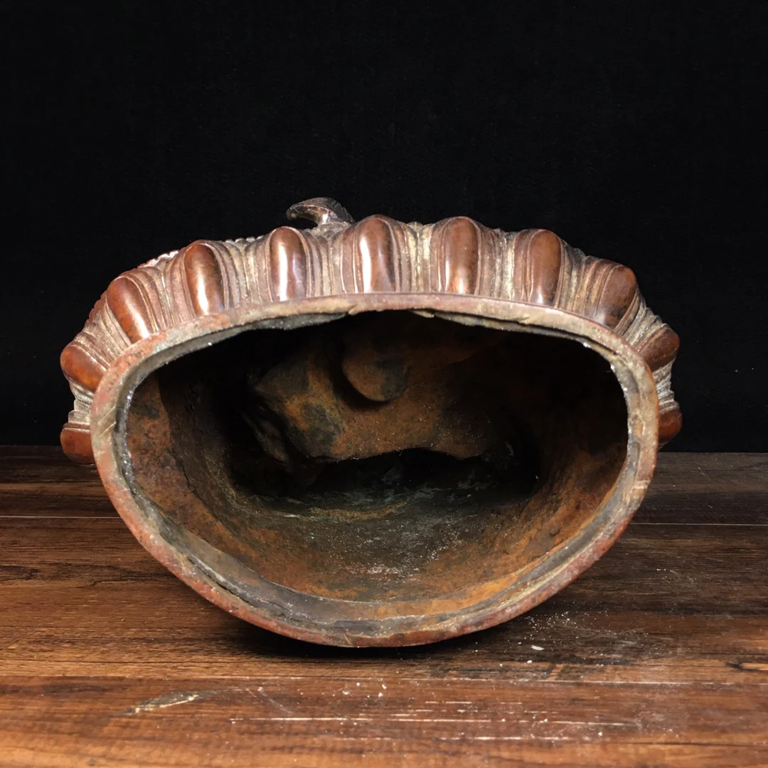 Чистая медь Padmasambhava Guru rinpolo Ринпоче Высота 32 см длина 18 ширина 12