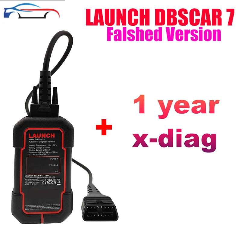 Запуск X431 DBScar VII 7 DBScar7 Поддержка X-diag с активацией CANFD CAN FD DOIP Протокол Bluetooth Разъем