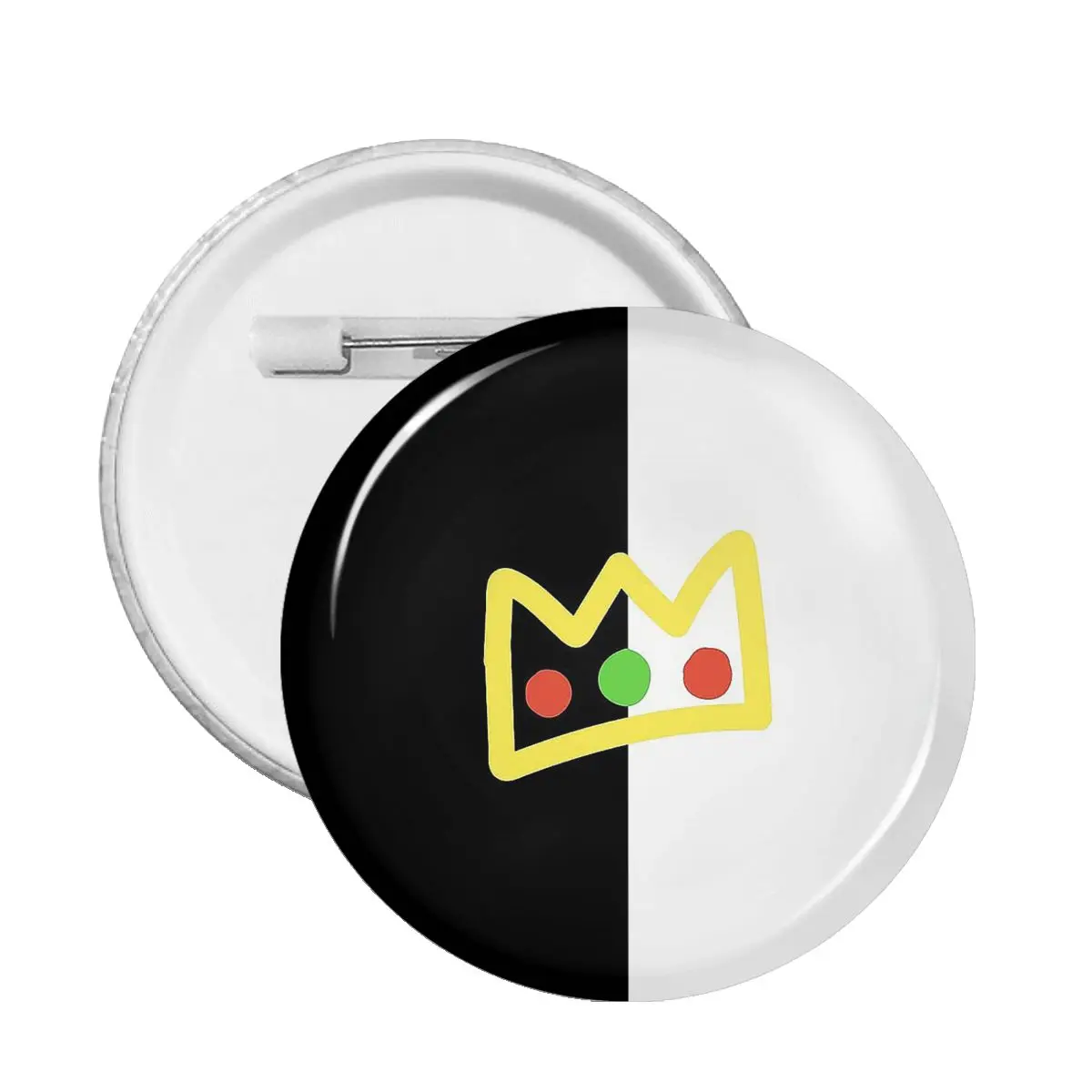 

Ranboo Crown Half Pin Badge For Bag Badges Brooches Metal Pins For Friends