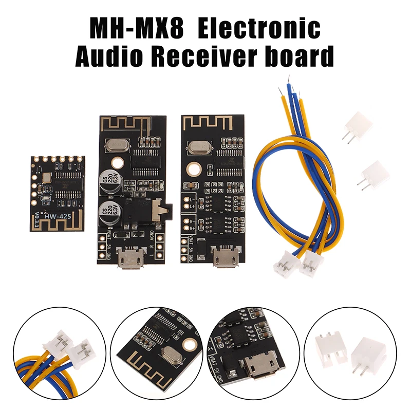 1 шт. MH-MX8 MP3-декодер плата Bluetooth 4 2 аудио модуль без потерь стерео DIY ремонт динамик