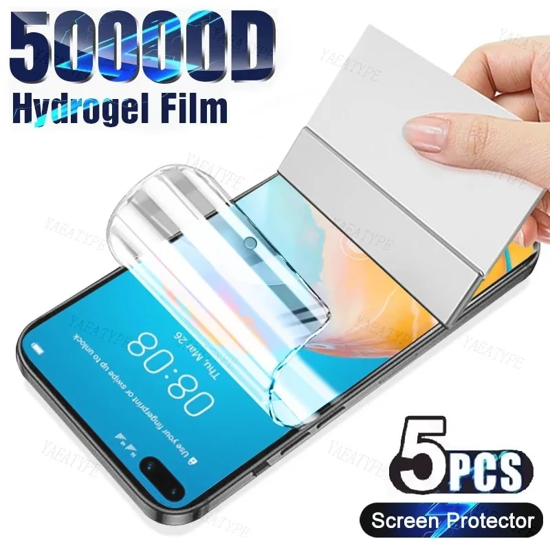 Гидрогелевая Защитная Пленка Для Экрана Huawei P50 P30 P60 P20 P40 Mate 60 Pro 20 20X 50 40 Lite - 5