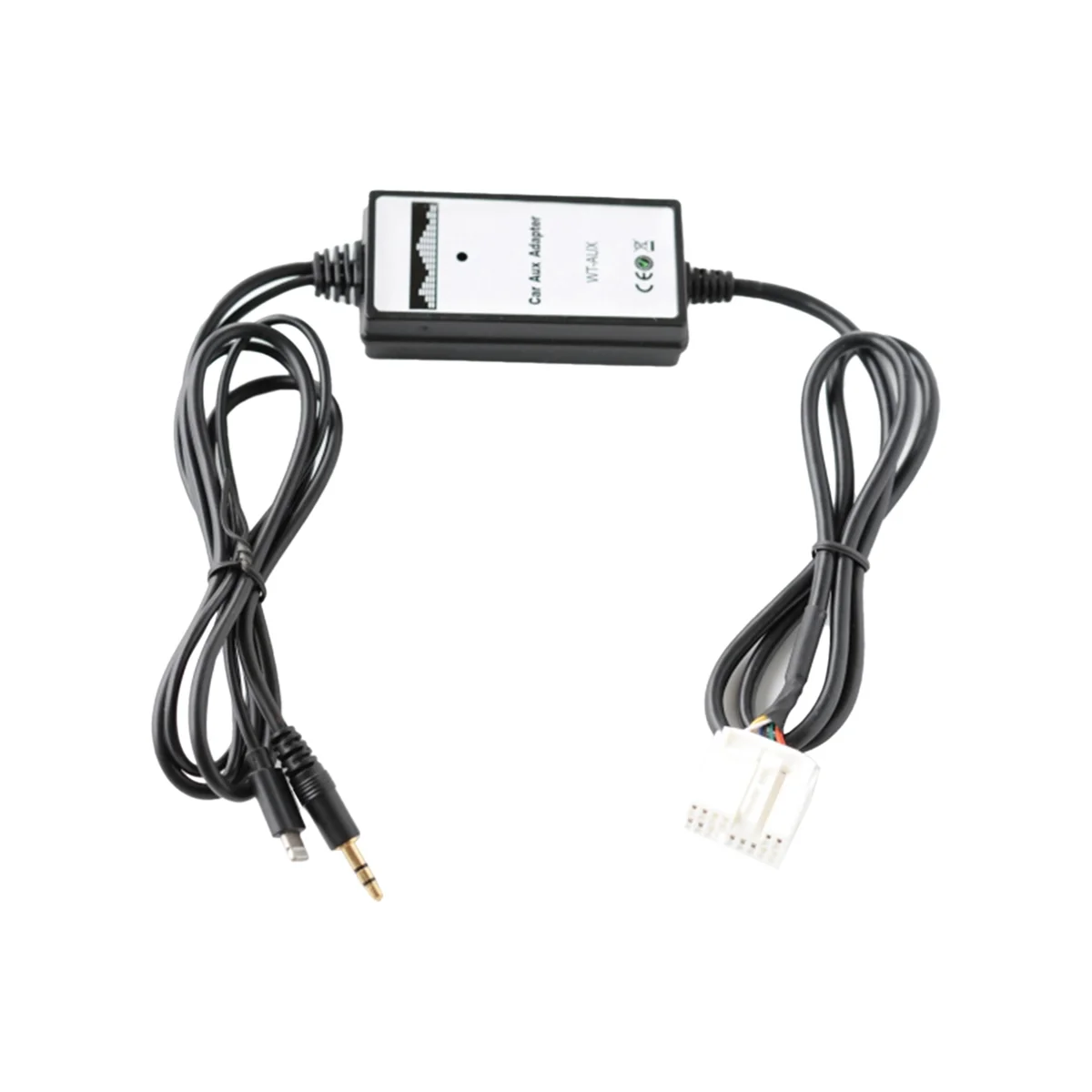 

Car Audio AUX Adapter 3.5mm AUX Interface CD Changer with for IPHONG Charging for Honda Accord Pilot S2000 Civic CRV