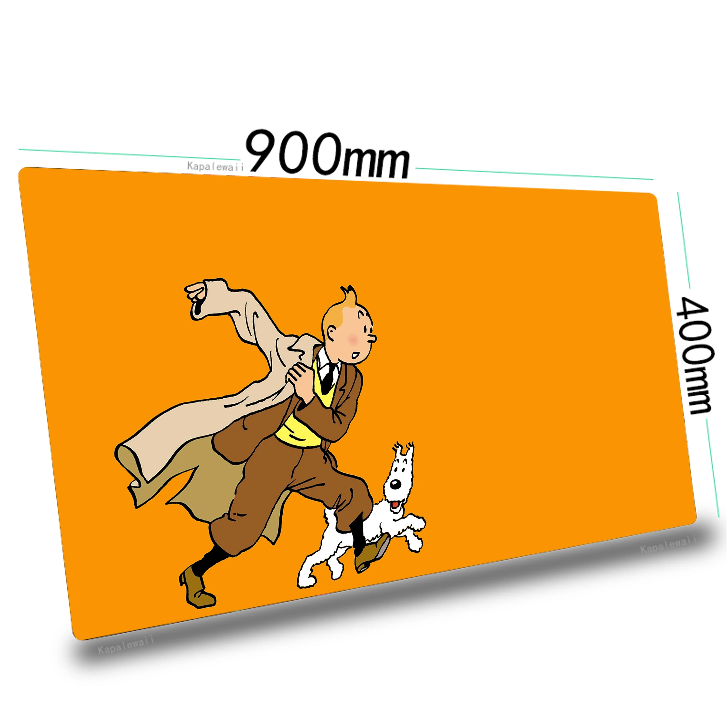 

Gaming Mouse Mat Pc Gamer Table Computer Accessories Large Mause Pad Anime The Adventures of Tintin Keyboard Desk Play Mat Pads