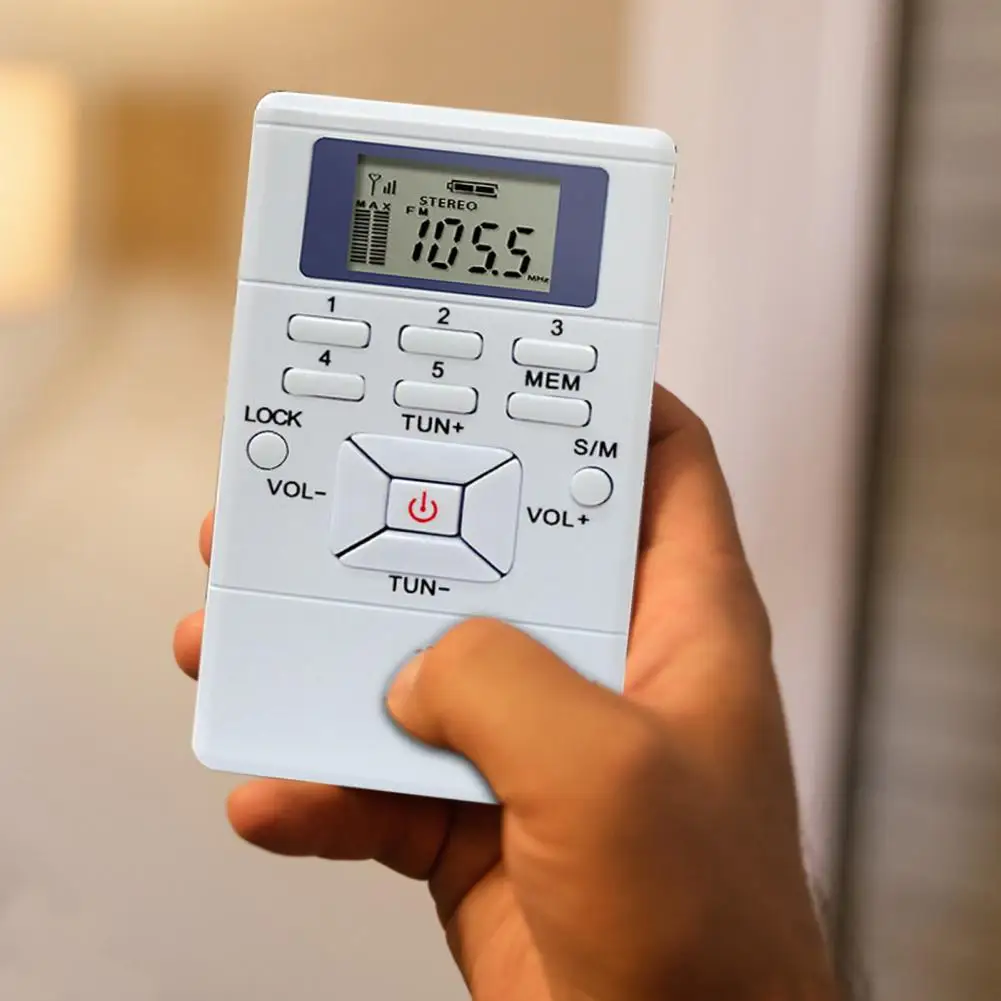 HRD-102 Цифровой радиоприемник два цвета дополнительный мини-практичный компактный