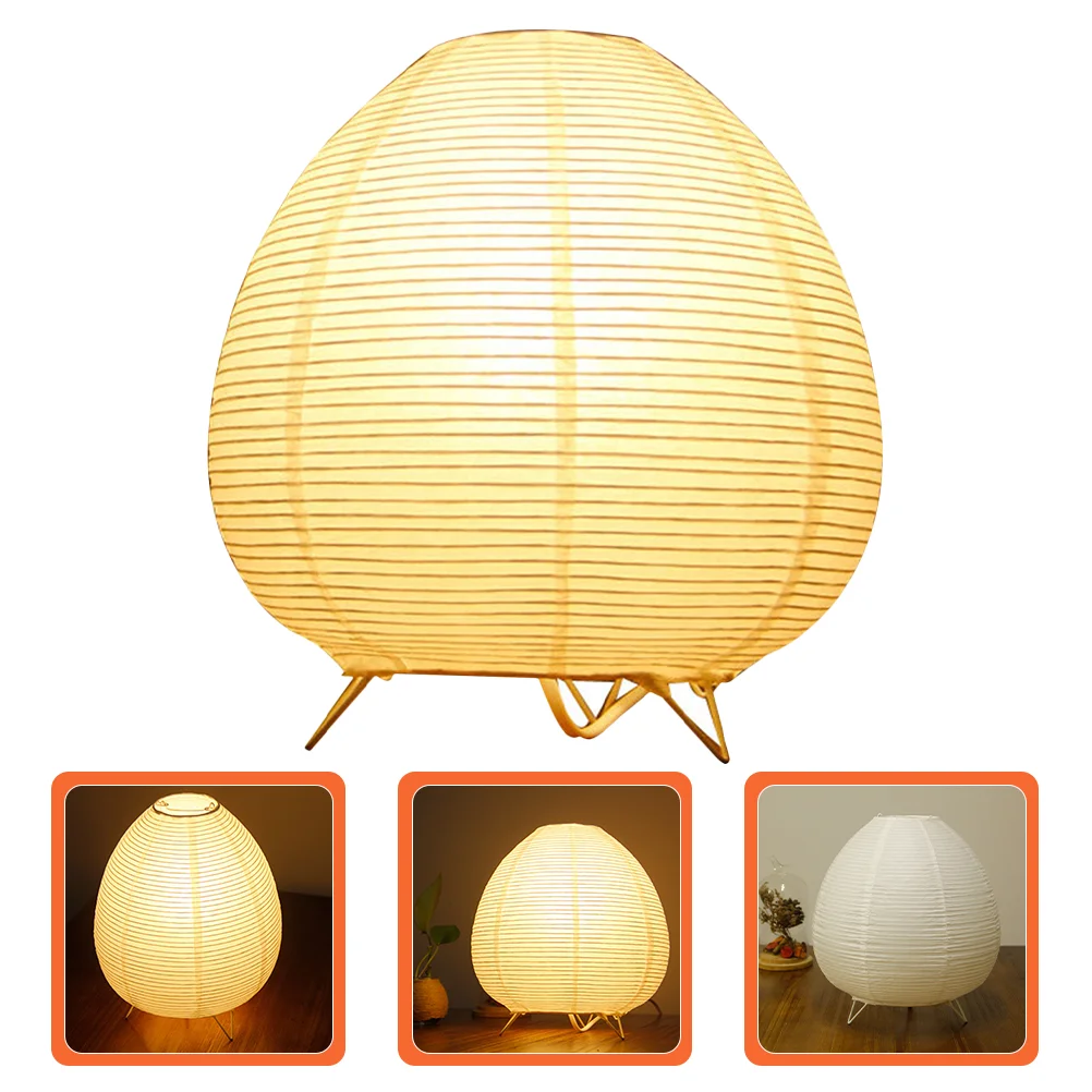 

Japanese Paper Lanterns Desk Lamp Lamps Bedroom Nordic Table Metal Lights Child