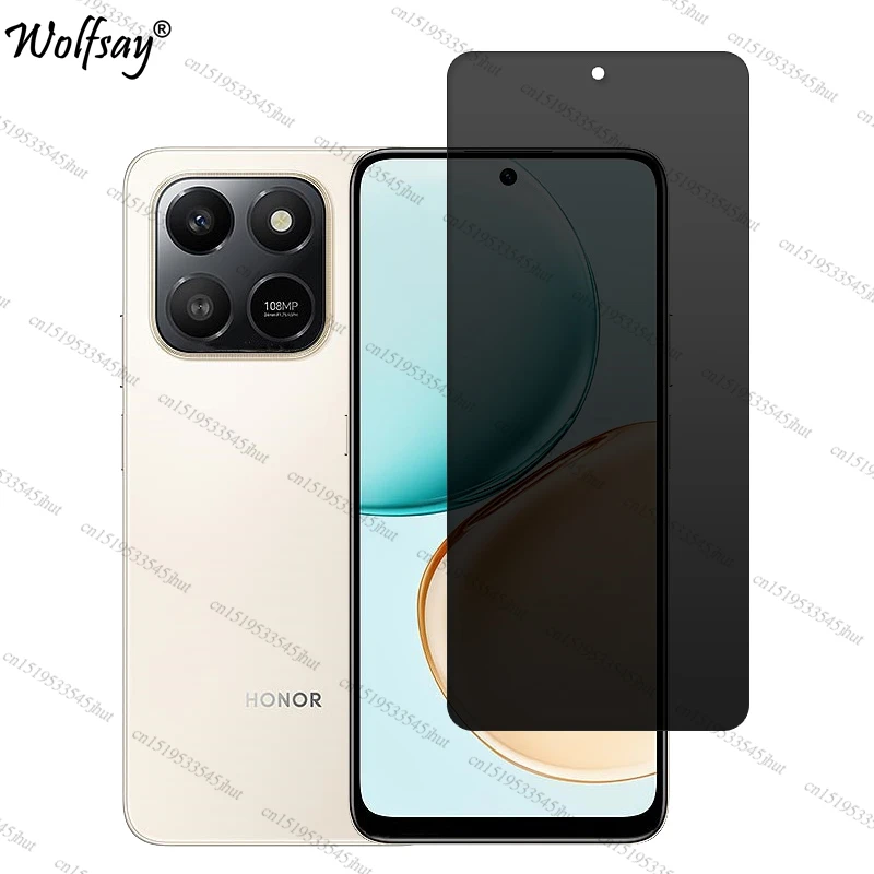Фото Защитная пленка для экрана для Honor X7d, противошпионское закаленное стекло Honor X7d 4G, пленка для объектива камеры, стекло для Honor X7d, стекло 6,77 дюйма №2