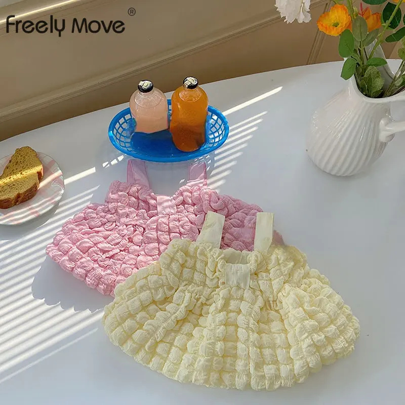 

Новинка лета 2023, детские рубашки, модные однотонные рубашки без рукавов на бретелях для девочек, детские блузки, одежда, Детские Рубашки, Топы