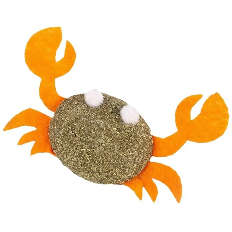 

2/4/5PCS Pet Catnip Toys Wooden Polygonum Catnip Cat Cat Mint Chasing Game Toy Safety Healthy Edible Catnip Ball
