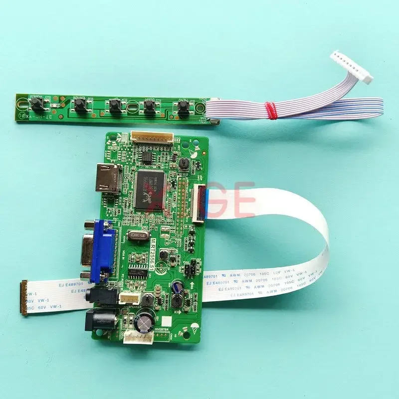 DIY Набор для планшетов компьютеров диагональю 15 6 дюйма EDP VGA 1920x 0 плата драйвера