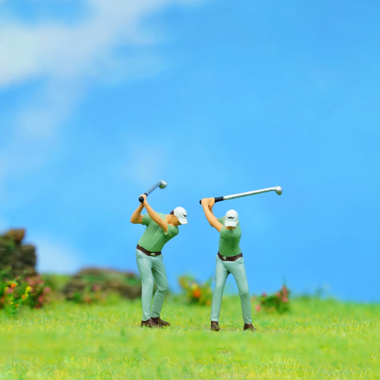 1:64 фигурки для мини-гольфа