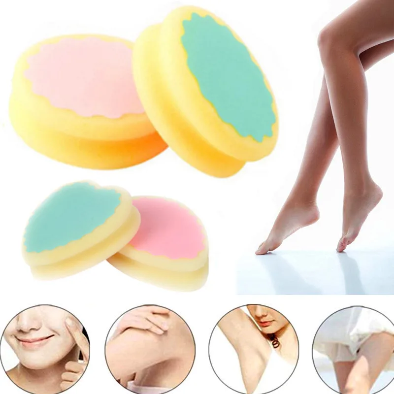 

3Pcs Magic Painless Hair Removal Depilation Sponge Pad Remove Hair Remover Effective Beauty Tool Dropshipping
