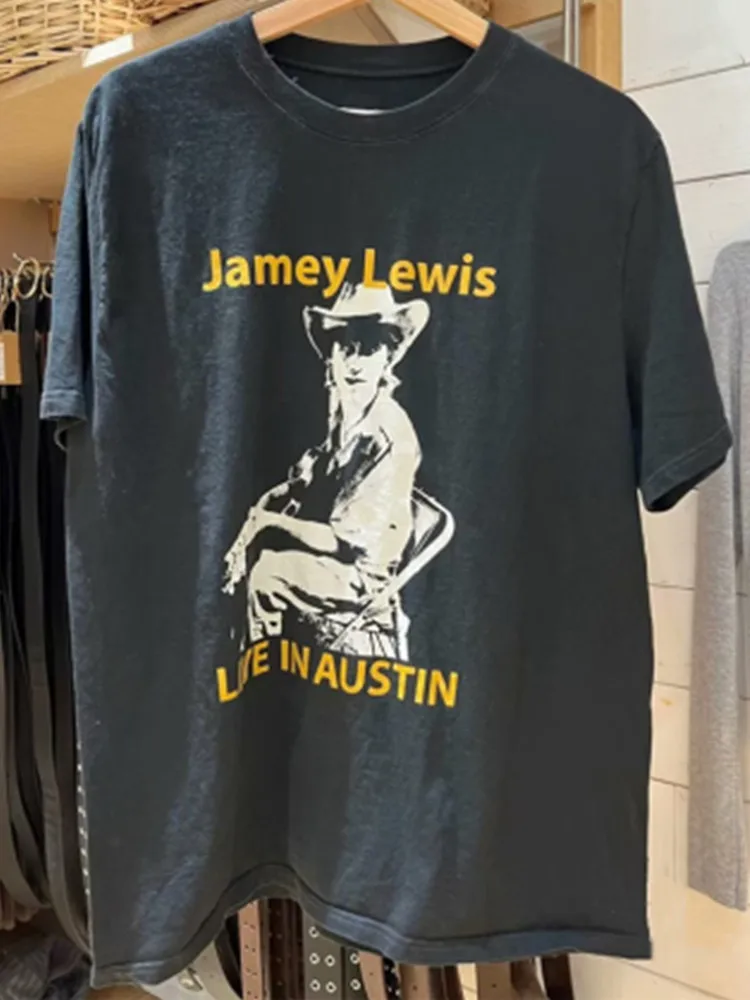 

Женская короткая футболка с круглым вырезом, коротким рукавом и принтом певицы