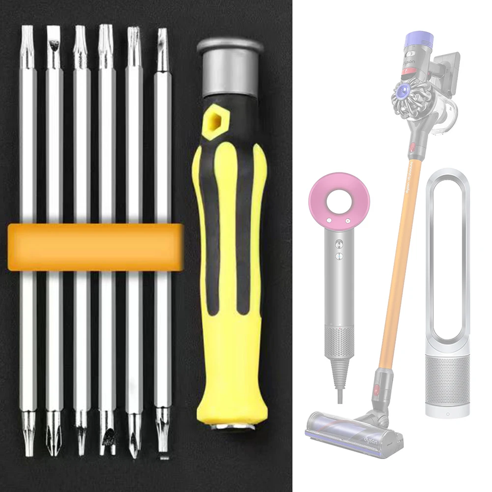 

1 комплект * отвертки T8 T6 T5 для Dyson Тип сверхмощные звездообразные отвертки для V6/V7/V8/V10/V11/DC24/DC40/DC41/DC50 2022 Новинка