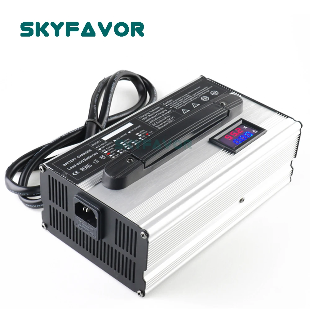 

Professional Custom 900W battery charger 24V 25A 36V 20A 48V 15A 60V 12A 72V 10A 84V 8A 96V 6A battery charger for battery pack