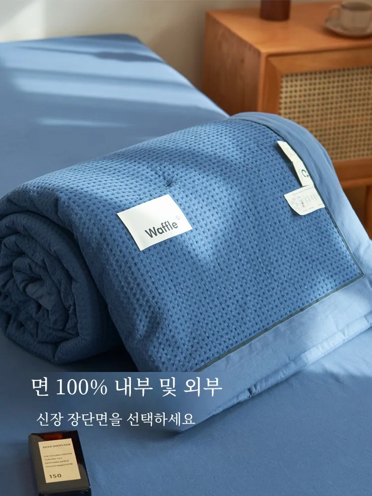 Высококачественное летнее одеяло из чистого хлопка класса А тонкий хлопковый