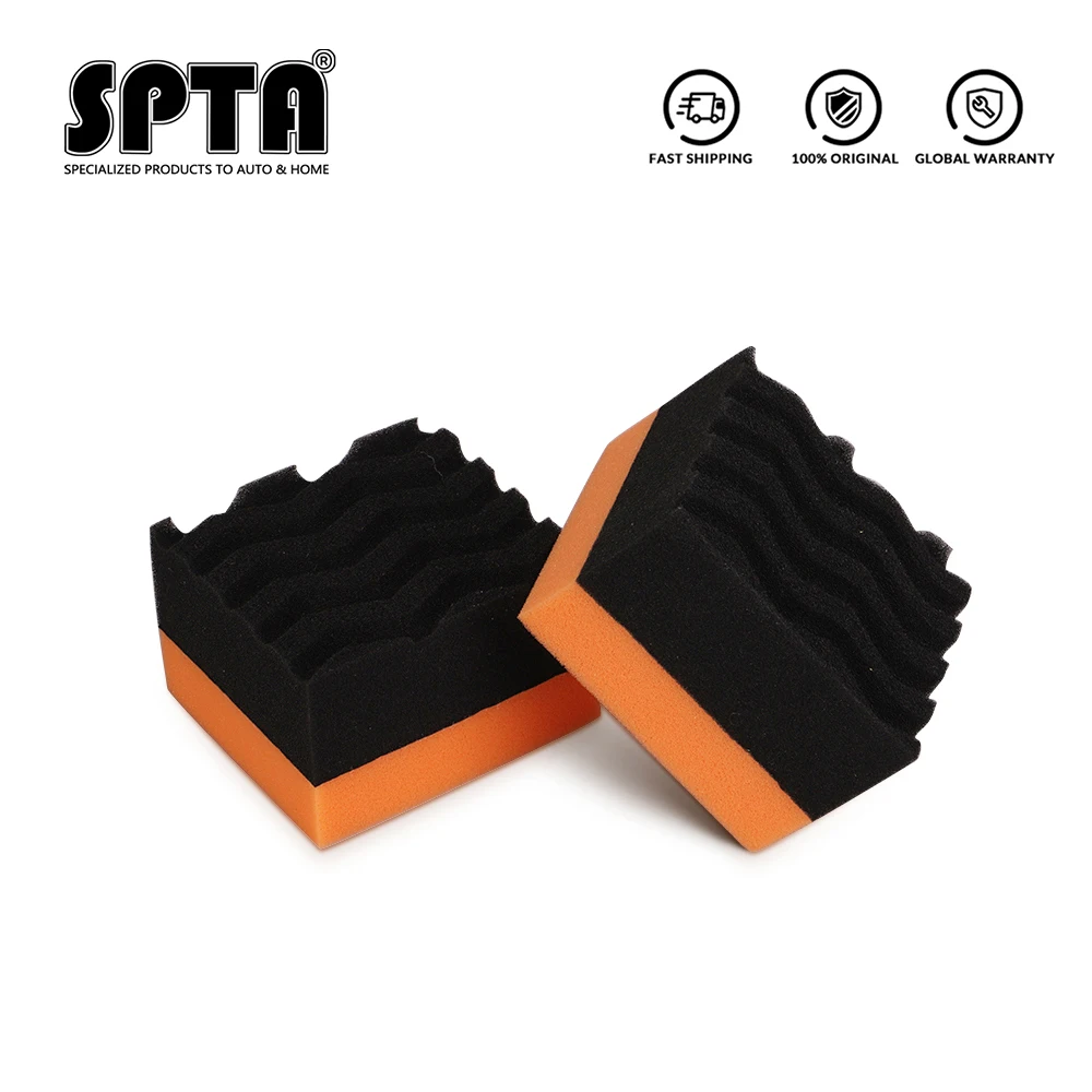 

(Распродажа) Губка SPTA для воска для шин ручная портативная губка для воскового покрытия салона автомобиля