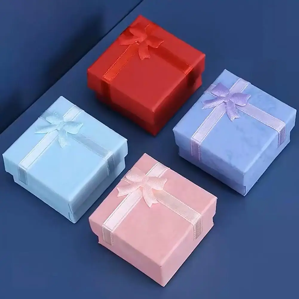 

Jewelry Storage Box Anti-deformed Cardboard Multi-purpose Jewelry Storage Organizer Box for Women Home Party Supplies