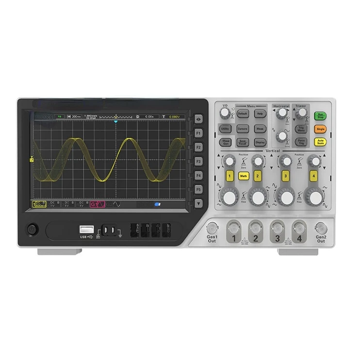 

MPO6204D 4 channel 200MHz Digital Storage Oscilloscope
