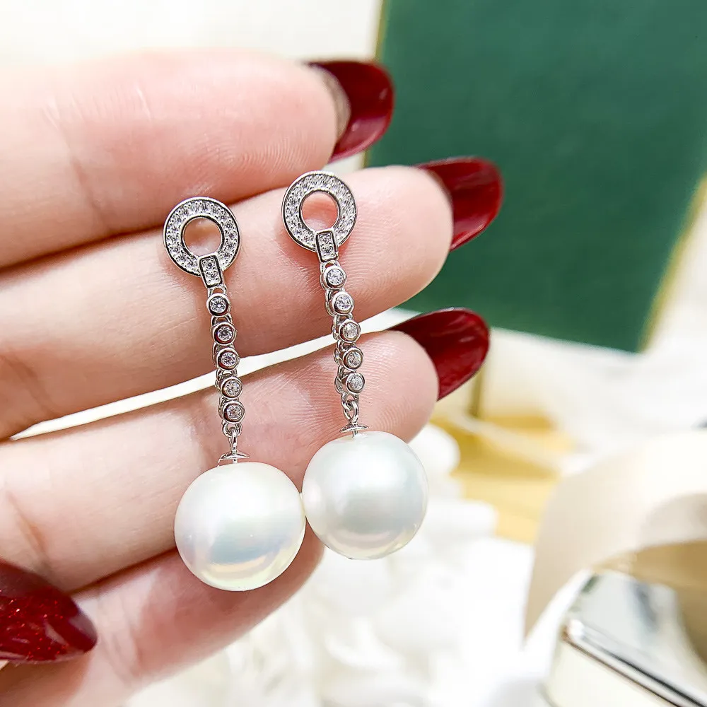 

Серьги-гвоздики из серебра 925 пробы с жемчугом, 9-15 мм